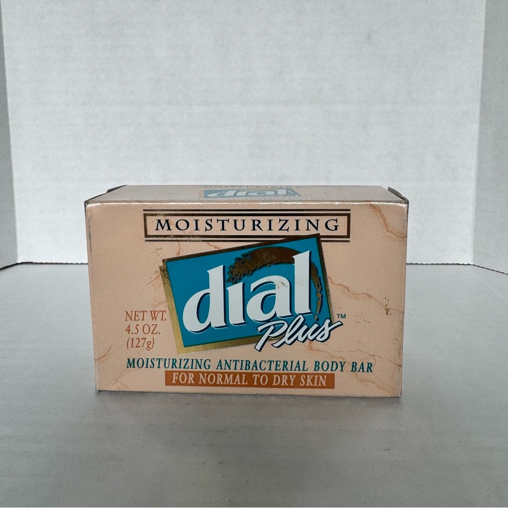 Vintage Dial Plus Moisturizing Antibacterial Body Bar 4.5oz Soap Discontinued